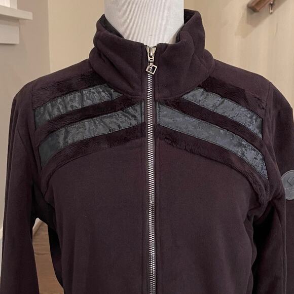 Obermeyer Women’s Ariadne Black Fleece Jacket Size Small NWT - Picture 4 of 10